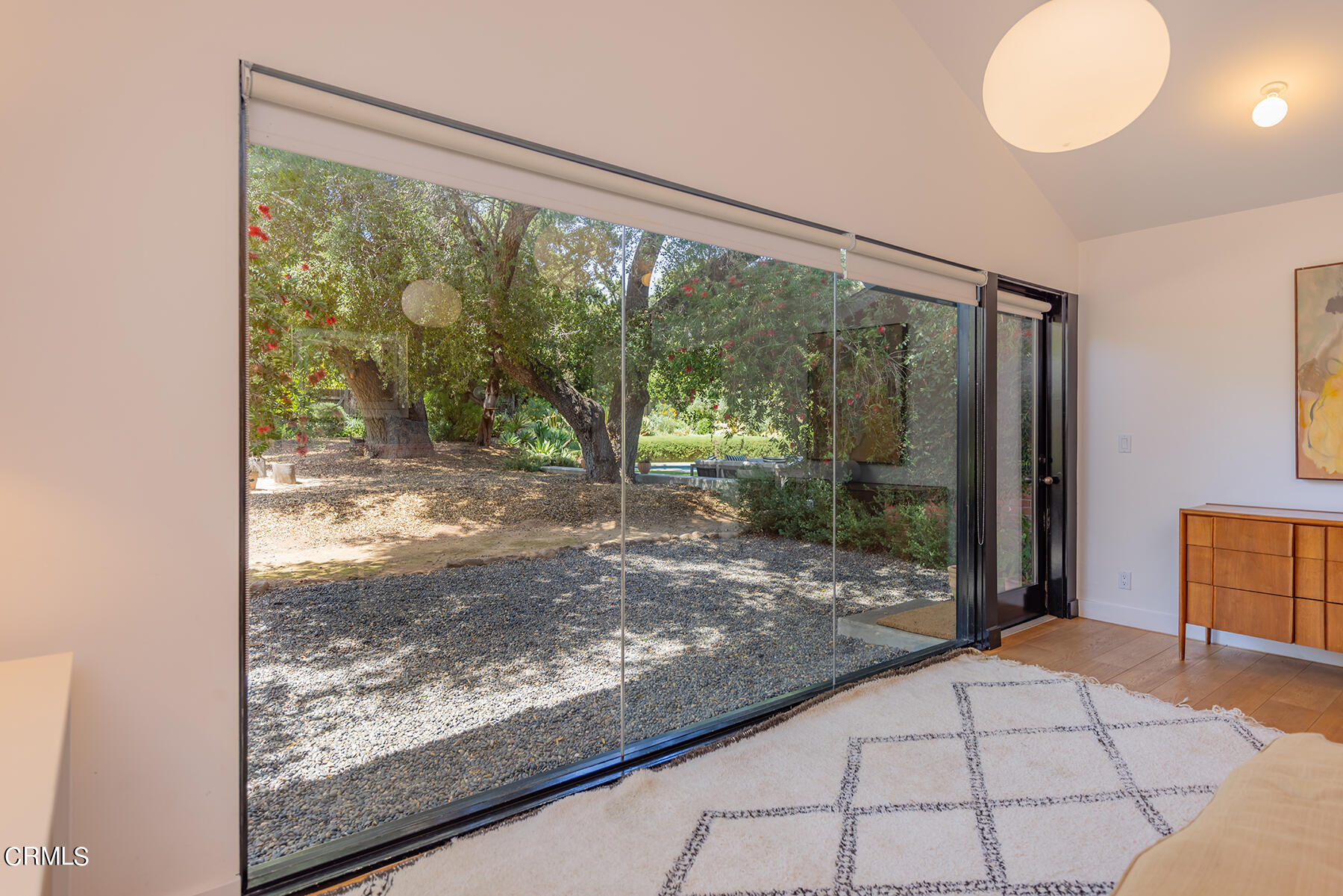 712 Cuyama Road Ojai, CA 93023 - Photo 29 of 50 a view of a room with wooden floor and outdoor view