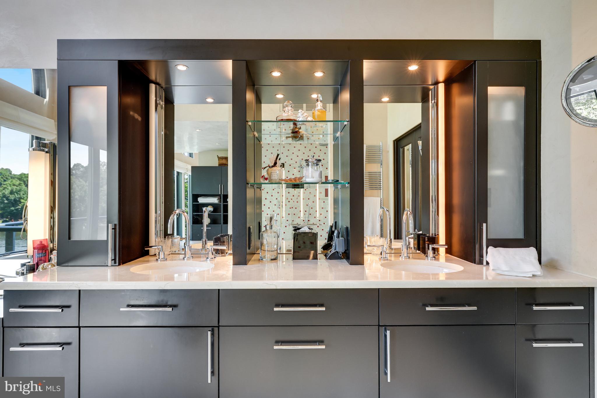 2202 Spinnaker Court Reston, VA 20191 - Photo 49 of 137 Beautifully appointed sinks & cabinetry.