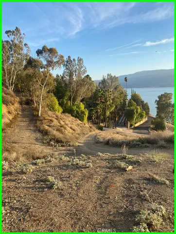a view of a road with an outdoor space