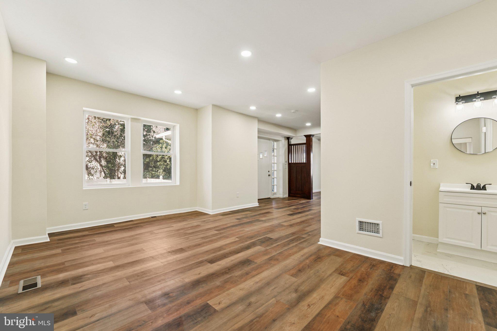 3603 Springdale Avenue Baltimore, MD 21216 - Photo 12 of 63 a view of livingroom with hardwood