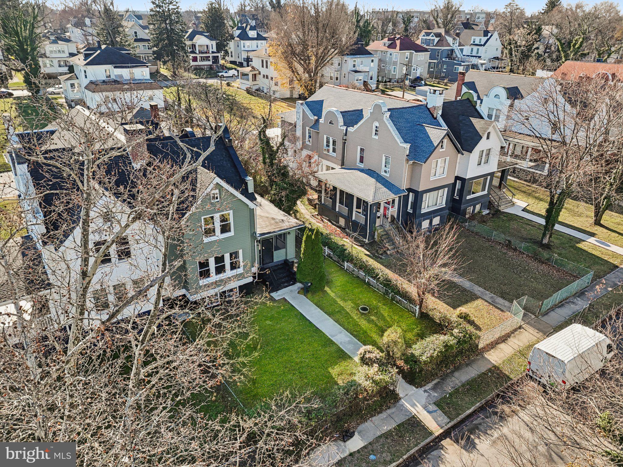 3603 Springdale Avenue Baltimore, MD 21216 - Photo 55 of 63 an aerial view of houses with yard