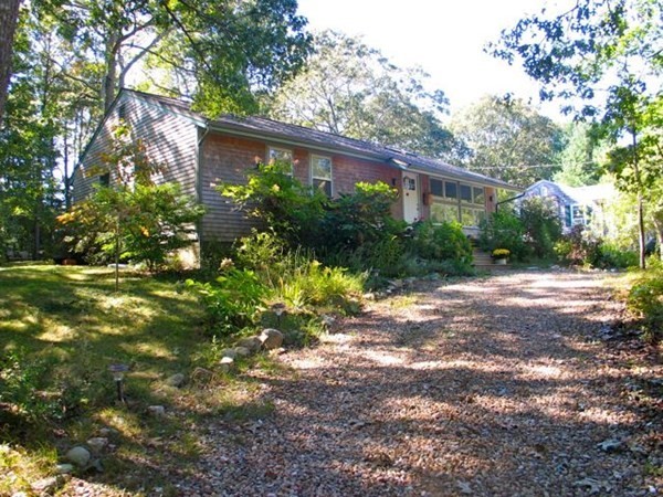 100 Franklin Avenue Tisbury, MA 02568 - Photo 17 of 18 a view of a house with a yard