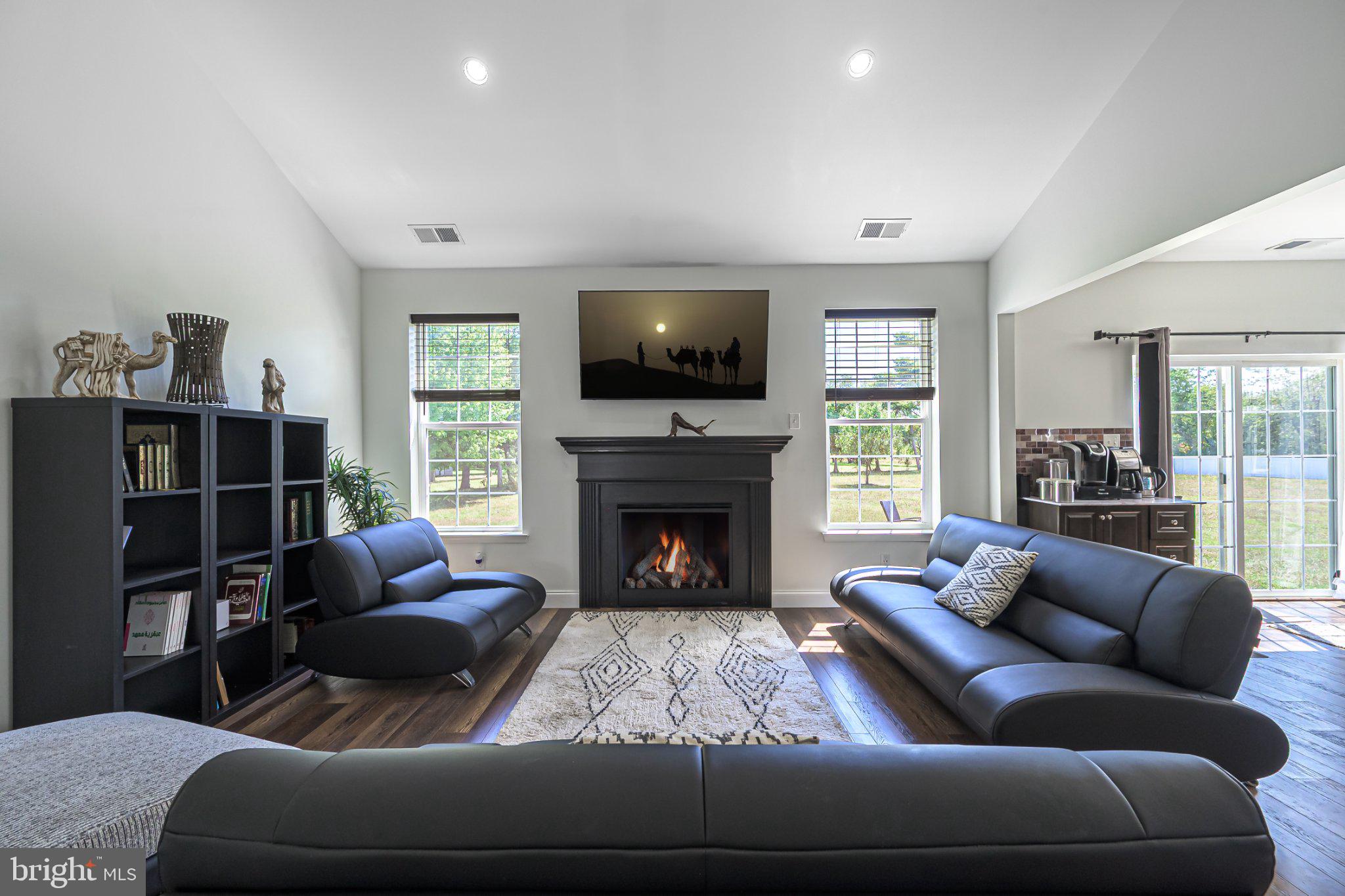 1092 Chews Landing Road Clementon, NJ 08021 - Photo 14 of 41 Modern living space with cozy fireplace.