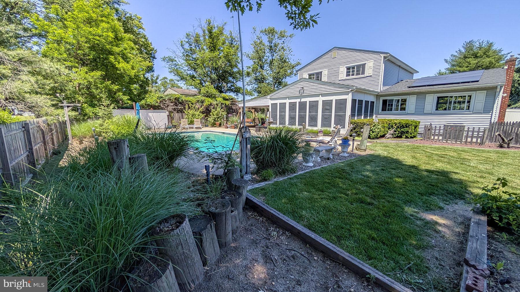 9 Wolfpack Road Hamilton, NJ 08619 - Photo 53 of 57 Tranquil backyard oasis with pool.