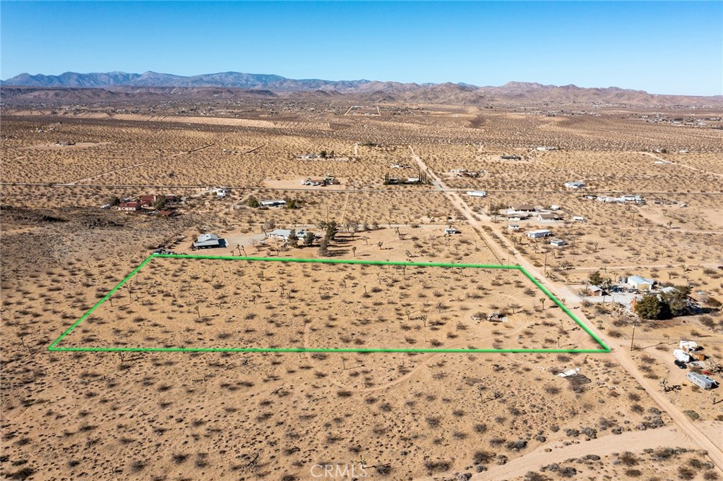 4 Burke Road Yucca Valley, CA 92284 - Photo 18 of 20 a view of city and mountain