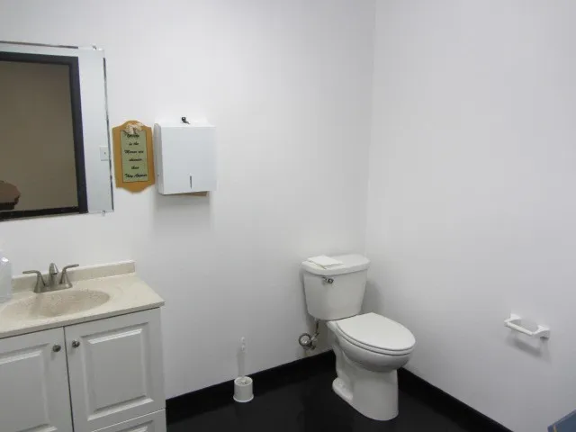 a view of outdoor space with deck and yard