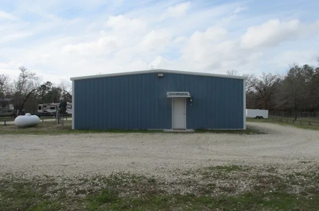 a backyard of a house