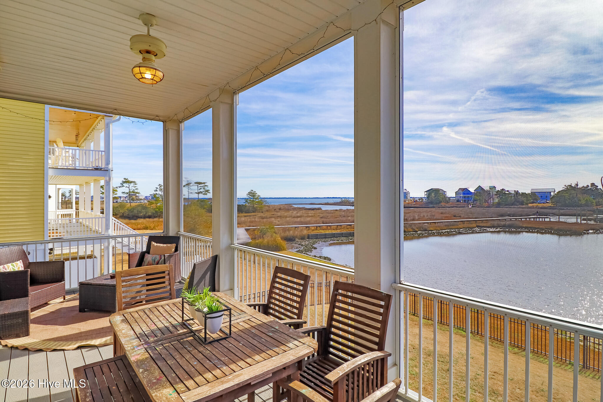 525 Sanders Creek Road Newport, NC 28570 - Photo 20 of 71 Screened porch