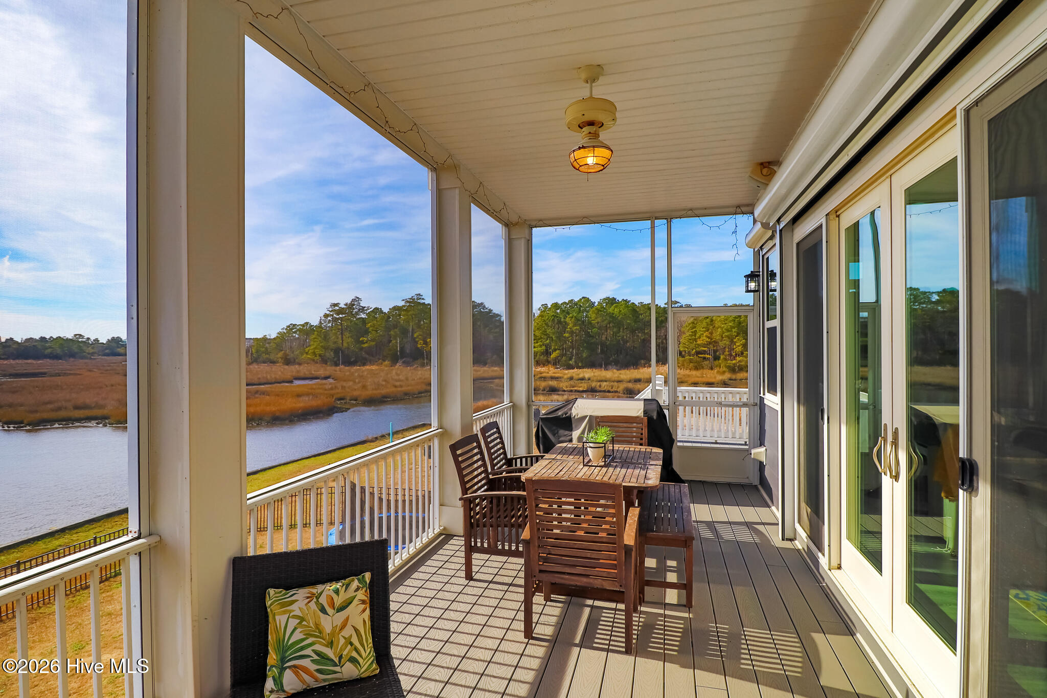 525 Sanders Creek Road Newport, NC 28570 - Photo 21 of 71 Screened porch