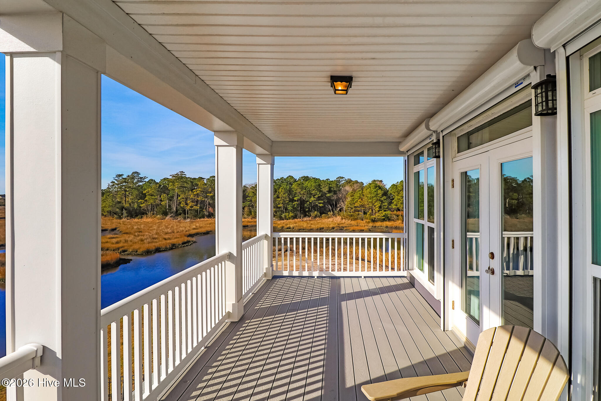 525 Sanders Creek Road Newport, NC 28570 - Photo 28 of 71 Covered deck off of primary