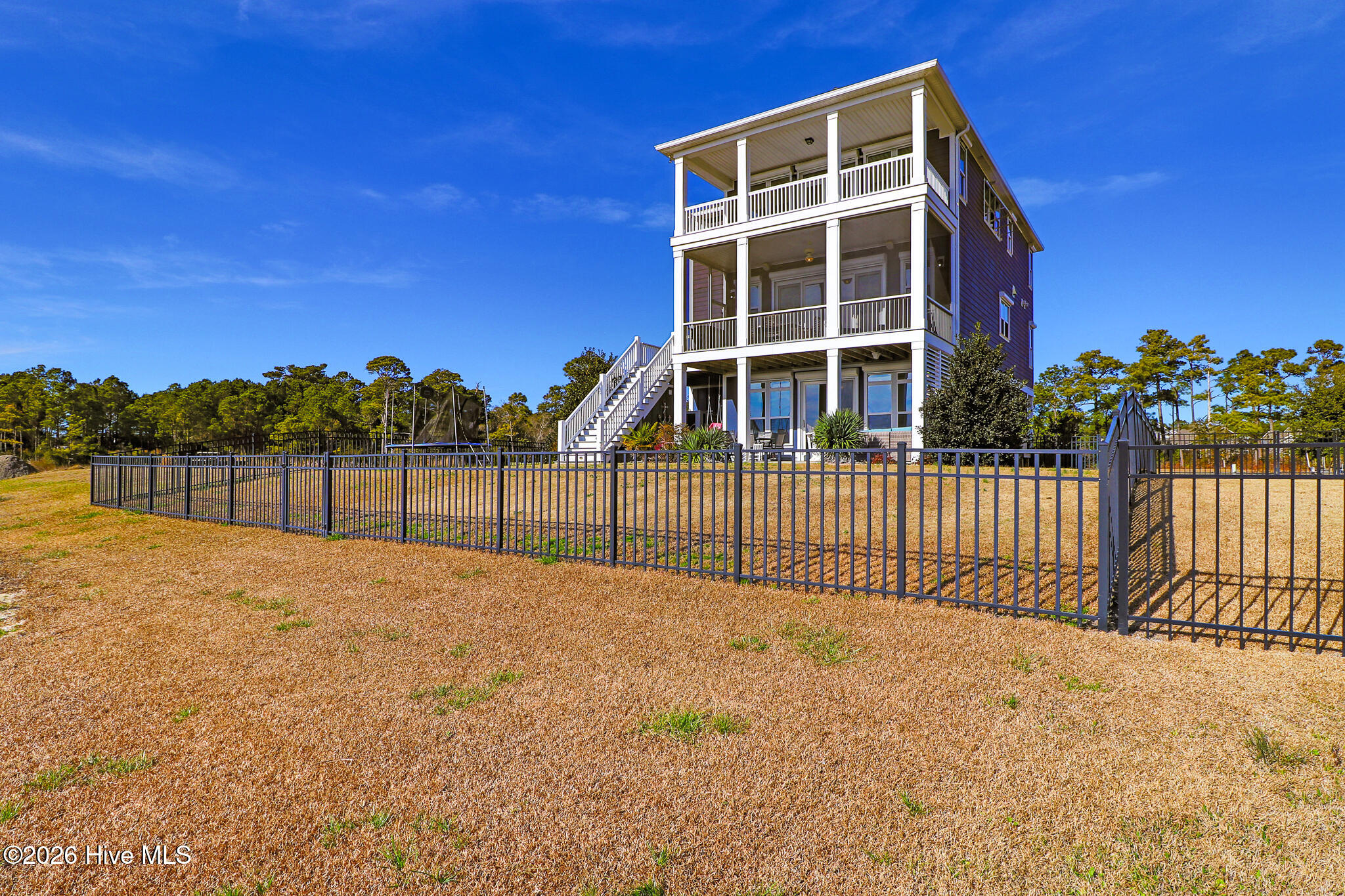 525 Sanders Creek Road Newport, NC 28570 - Photo 50 of 71 Spacious fenced backyard