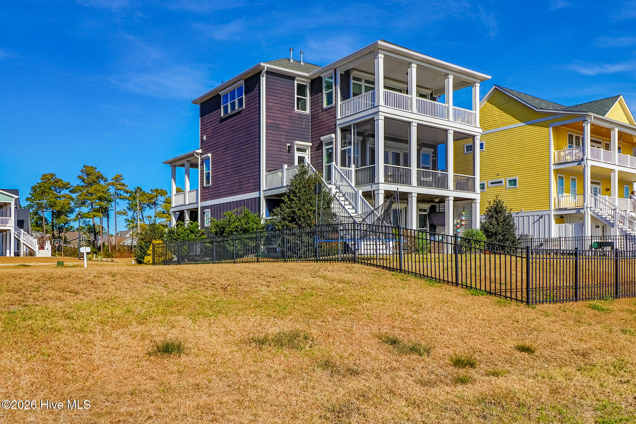 525 Sanders Creek Road Newport, NC 28570 - Photo 51 of 71 Spacious fenced backyard