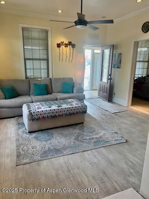 337 West Avenue Rifle, CO 81650 - Photo 7 of 29 a living room with a bed furniture and kitchen view