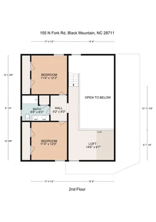 $525,000 | 155 North Fork Road, Black Mountain, NC 28711