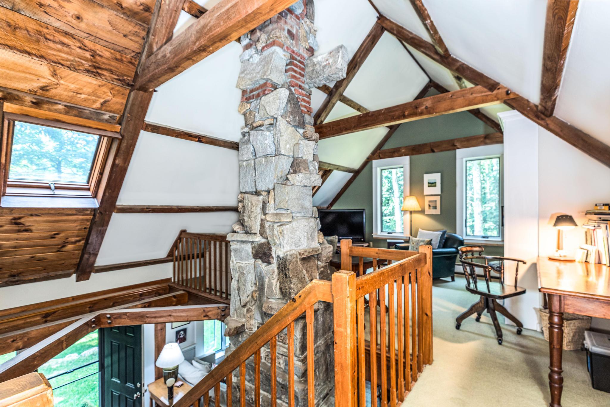 180 Clay Hill Road York, ME 03902 - Photo 21 of 39 Light-filled Second Floor Living Space