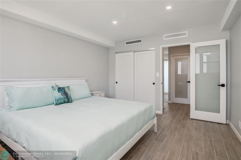 1900 South Ocean Drive, Unit 905 Fort Lauderdale, FL 33316 - Photo 16 of 41 Spacious, bright primary bedroom with plentiful storage.