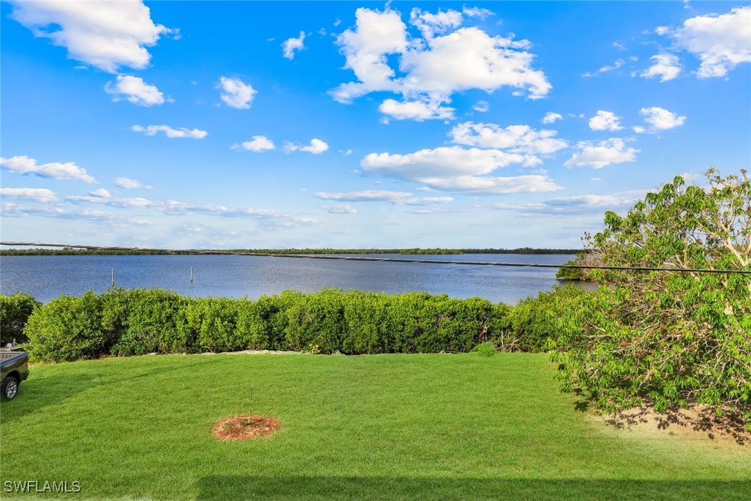 8151 Moyer Lane Bokeelia, FL 33922 - Photo 45 of 49 a view of a big yard with plants and large trees