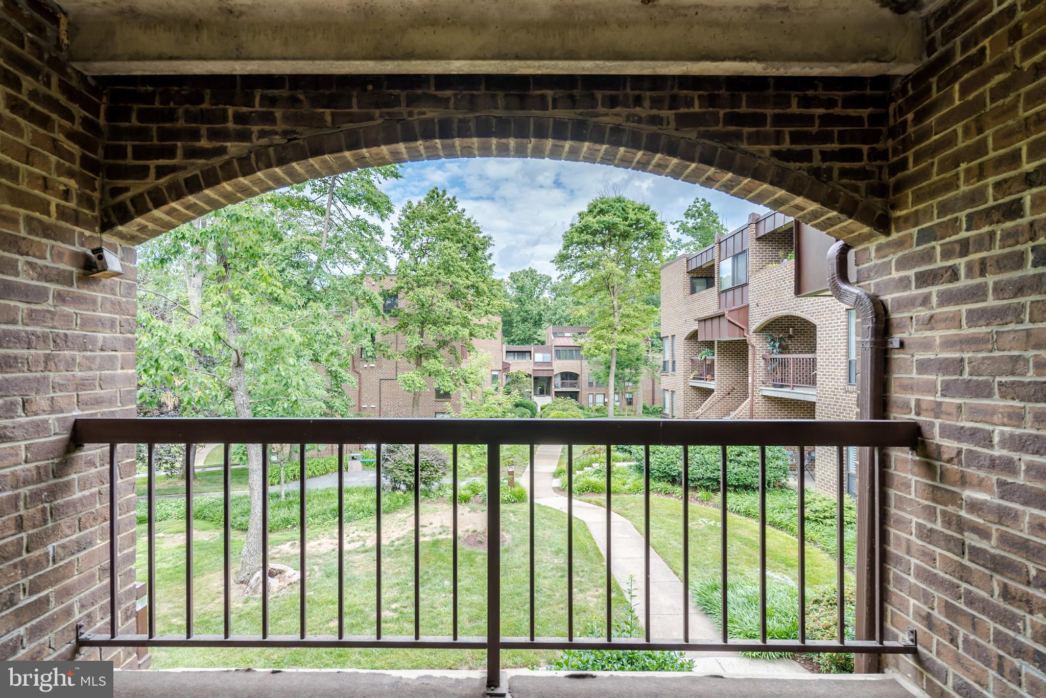 11208 Chestnut Grove Square, Unit 212 Reston, VA 20190 - Photo 22 of 25 Great Balcony Overlooks Common Area