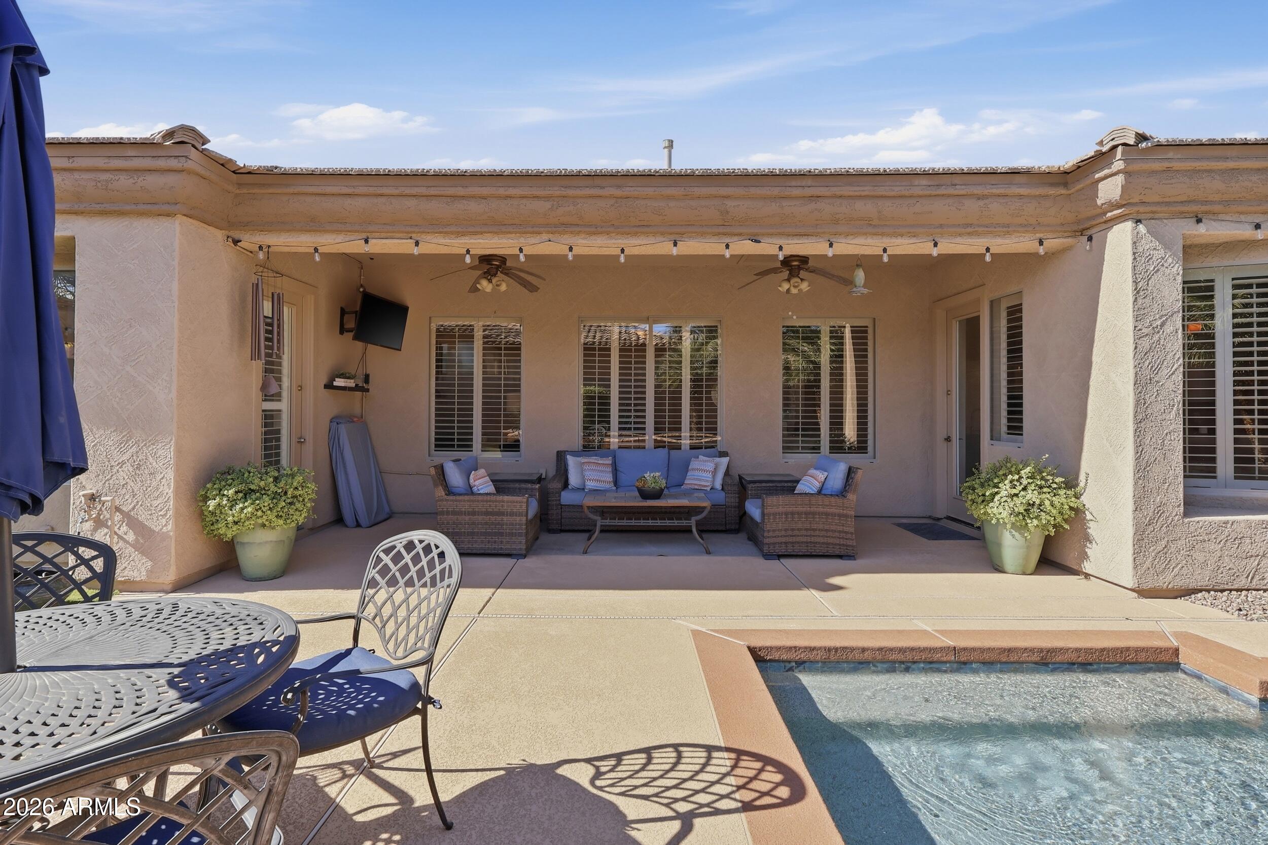 2537 South Santa Rita Way Chandler, AZ 85286 - Photo 33 of 45 Covered Patio