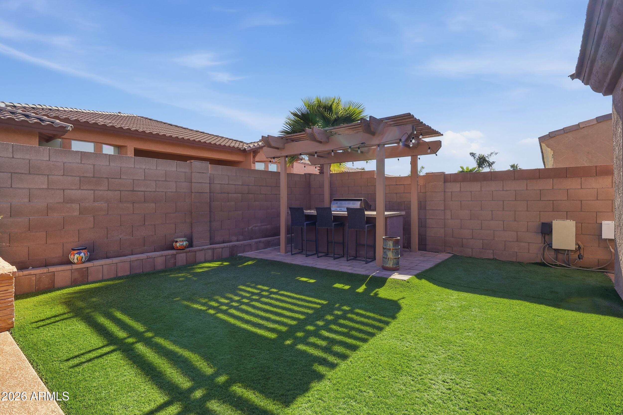 2537 South Santa Rita Way Chandler, AZ 85286 - Photo 35 of 45 Built in BBQ
