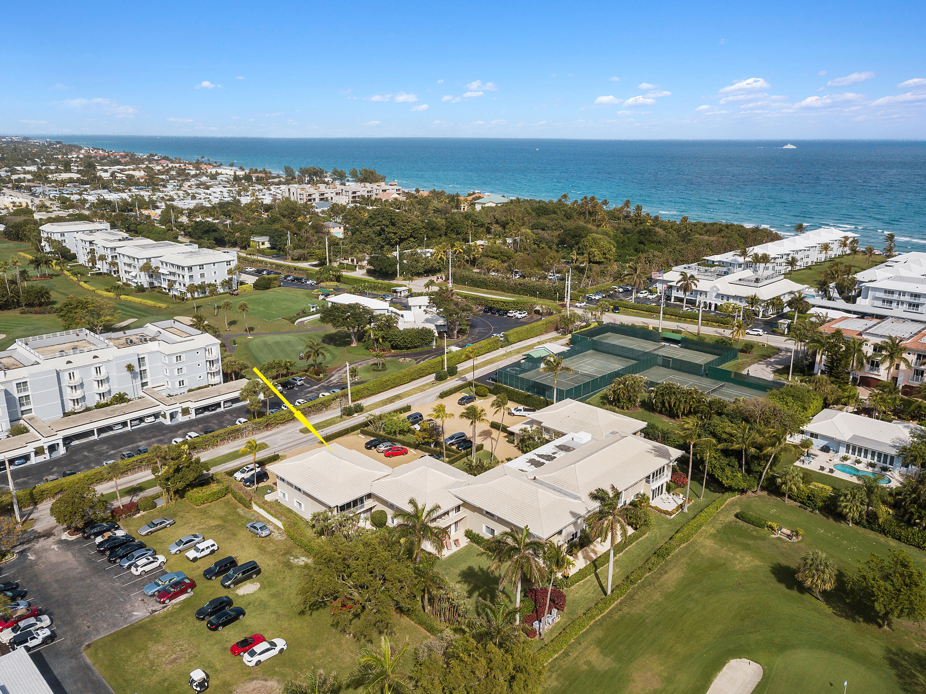 200 Little Club Road, Unit 7 Gulf Stream, FL 33483 - Photo 3 of 22 JUST STEPS TO THE BEACH!
