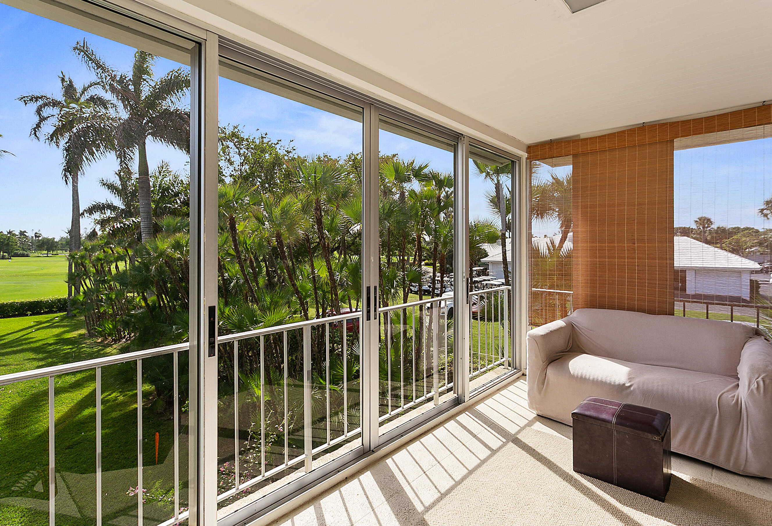 200 Little Club Road, Unit 7 Gulf Stream, FL 33483 - Photo 7 of 22 COVERED SCREENED PATIO OFF GREAT ROOM