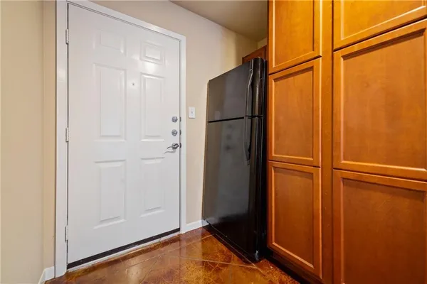 a view of empty room