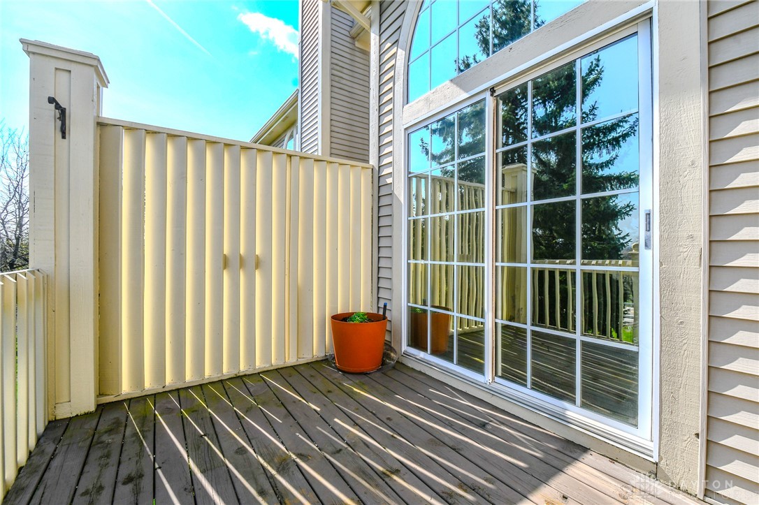 3915 East Summit Ridge Drive Beavercreek, OH 45430 - Photo 23 of 47 This private patio offers an ideal space for outdoor relaxation.