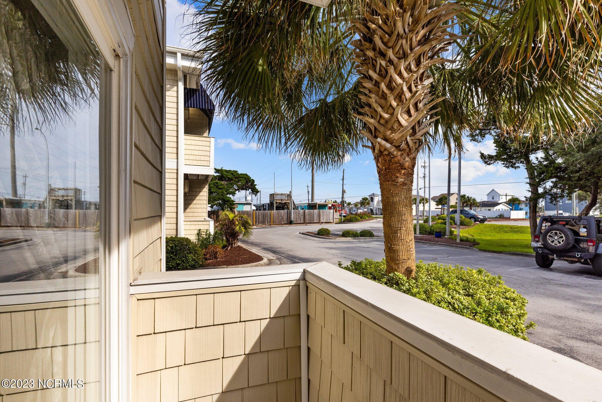 602 West Fort Macon Road, Unit 111 Atlantic Beach, NC 28512 - Photo 10 of 17 Balcony