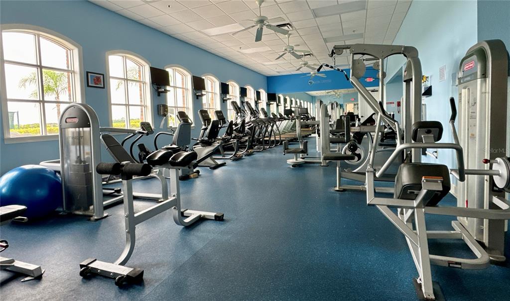 4004 Sable Loop Drive Lake Wales, FL 33859 - Photo 88 of 94 a view of a room with gym equipment