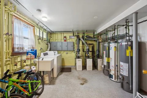a view of a storage & utility room