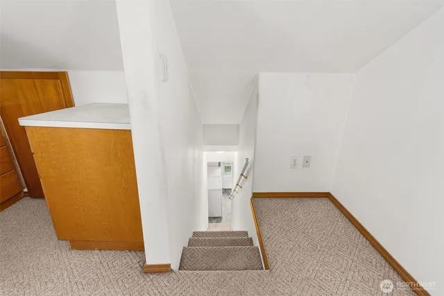 a view of a room with storage and utility