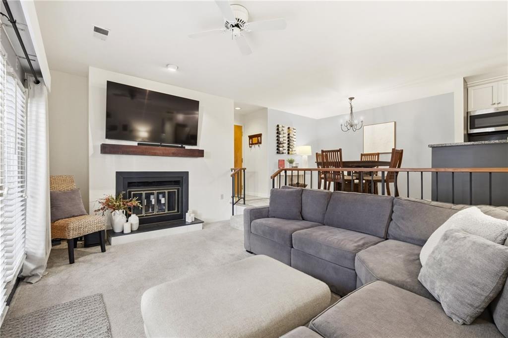 1905 Kenzie Road Pittsburgh, PA 15205 - Photo 1 of 30 Cozy living room space with wood burning fireplace
