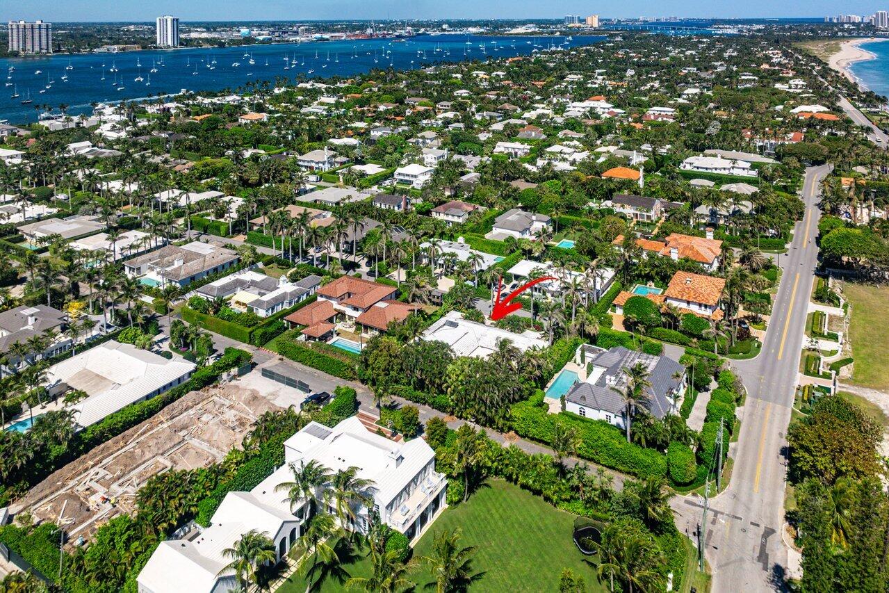 214 List Road Palm Beach, FL 33480 - Photo 21 of 21 an aerial view of residential houses with outdoor space