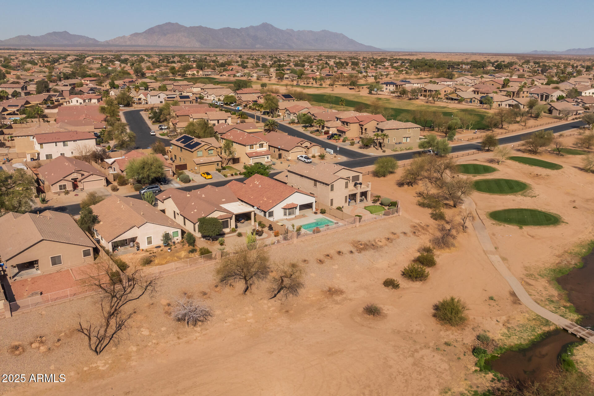 21579 Greenway Road Maricopa, AZ 85138 - Photo 28 of 51 32)BACK OF HOME