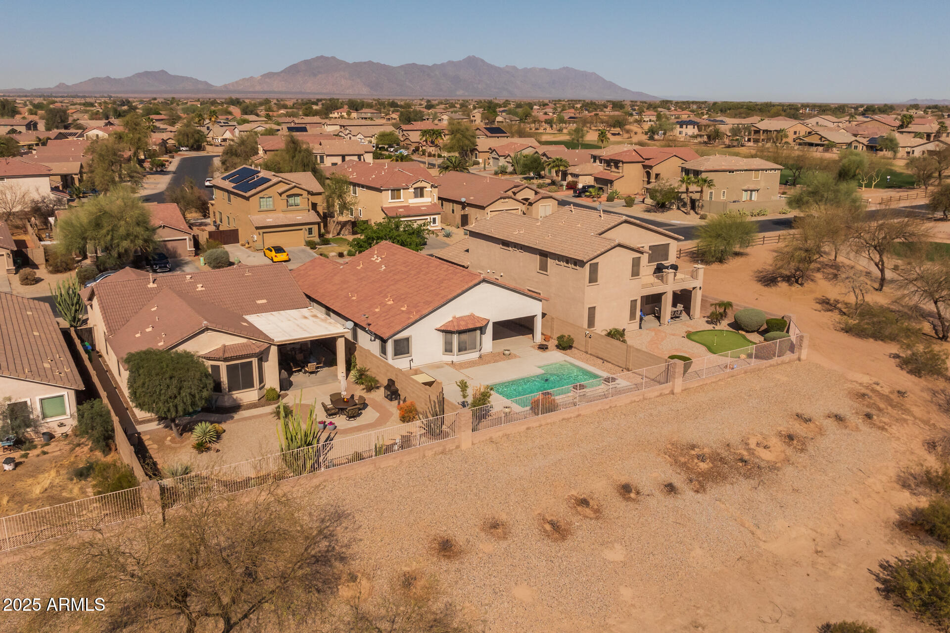 21579 Greenway Road Maricopa, AZ 85138 - Photo 3 of 51 3) AERIAL VIEW OF HOME