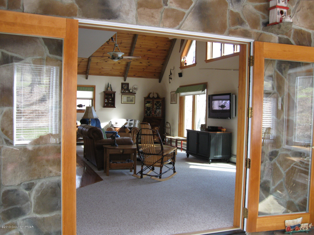 362 Fawn Road Pocono Lake, PA 18347 - Photo 16 of 49 View from 3 season room