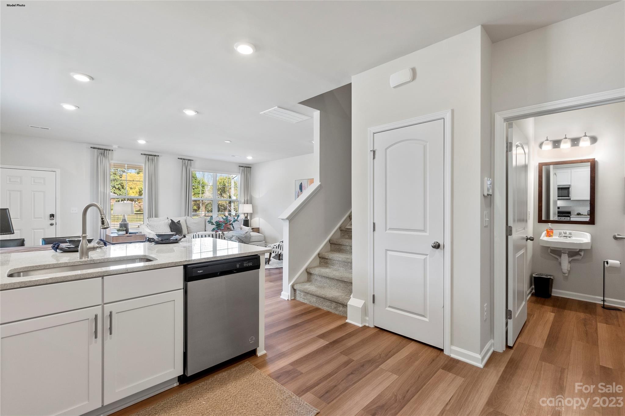 1948 Plath Top Road, Unit 24 Rock Hill, SC 29732 - Photo 30 of 44 a kitchen with a sink and wooden floor