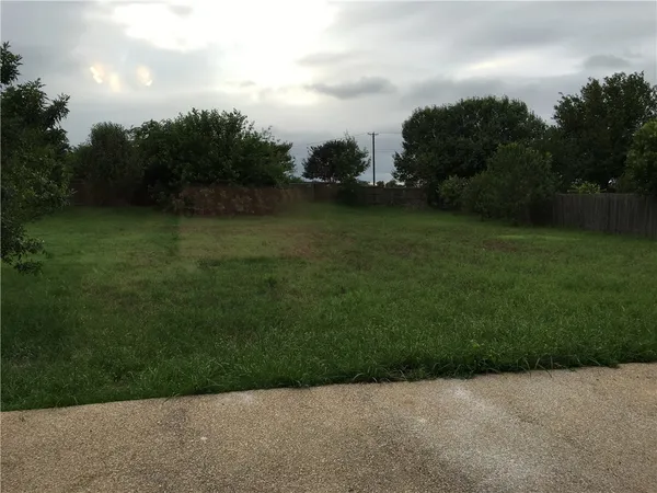 a view of a grassy field