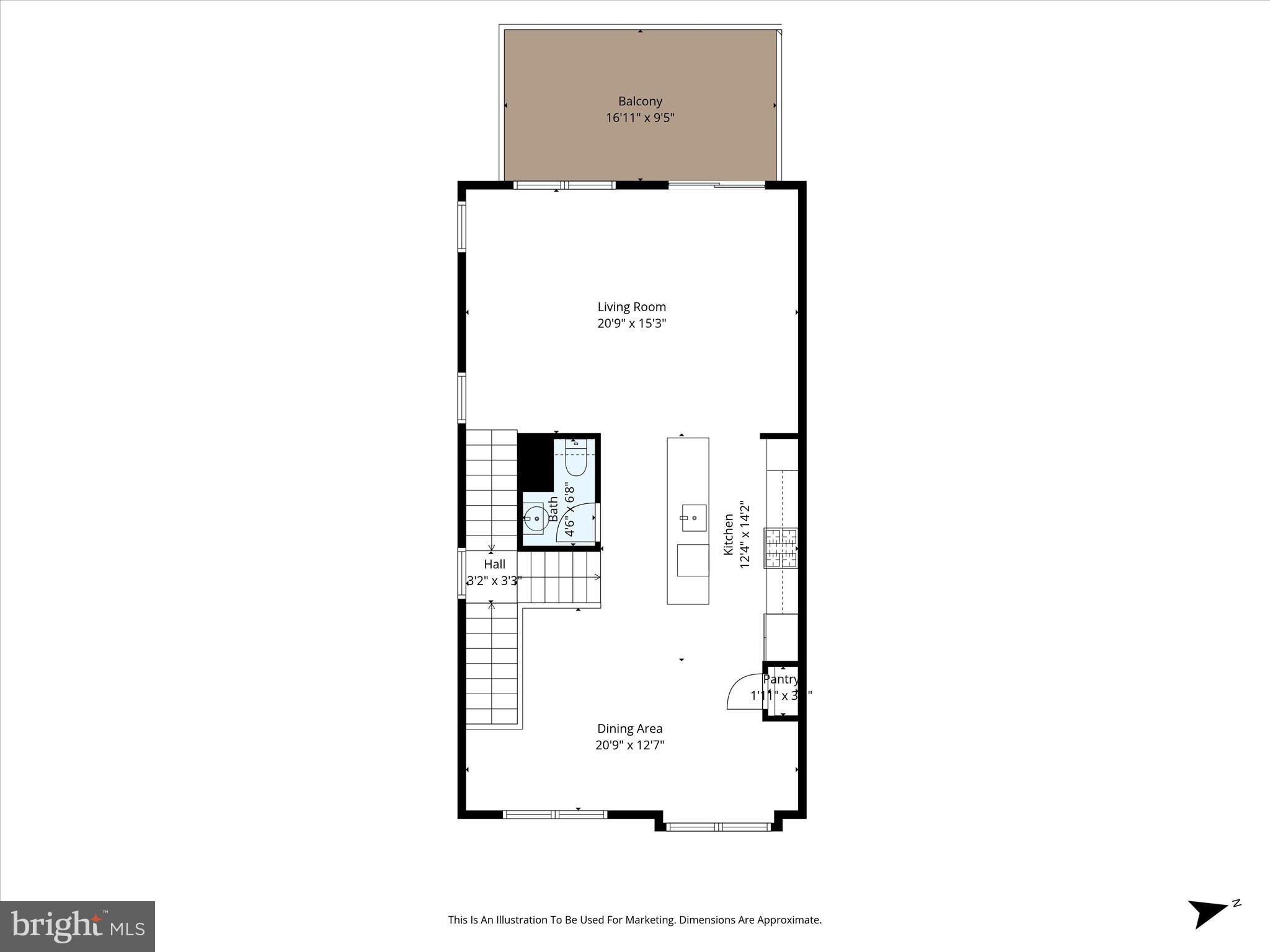 18351 Moss Garden Road Dumfries, VA 22026 - Photo 55 of 58 Floorplan
