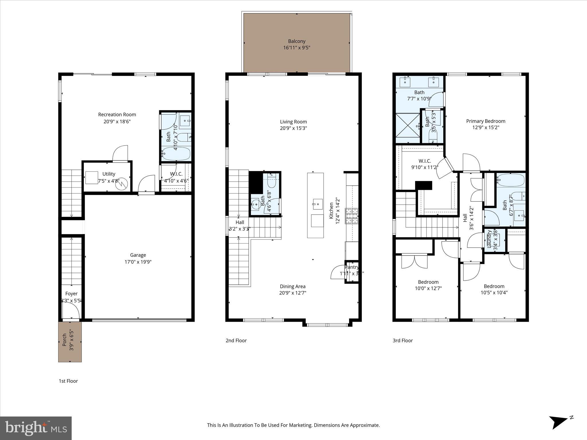 18351 Moss Garden Road Dumfries, VA 22026 - Photo 58 of 58 Floorplan