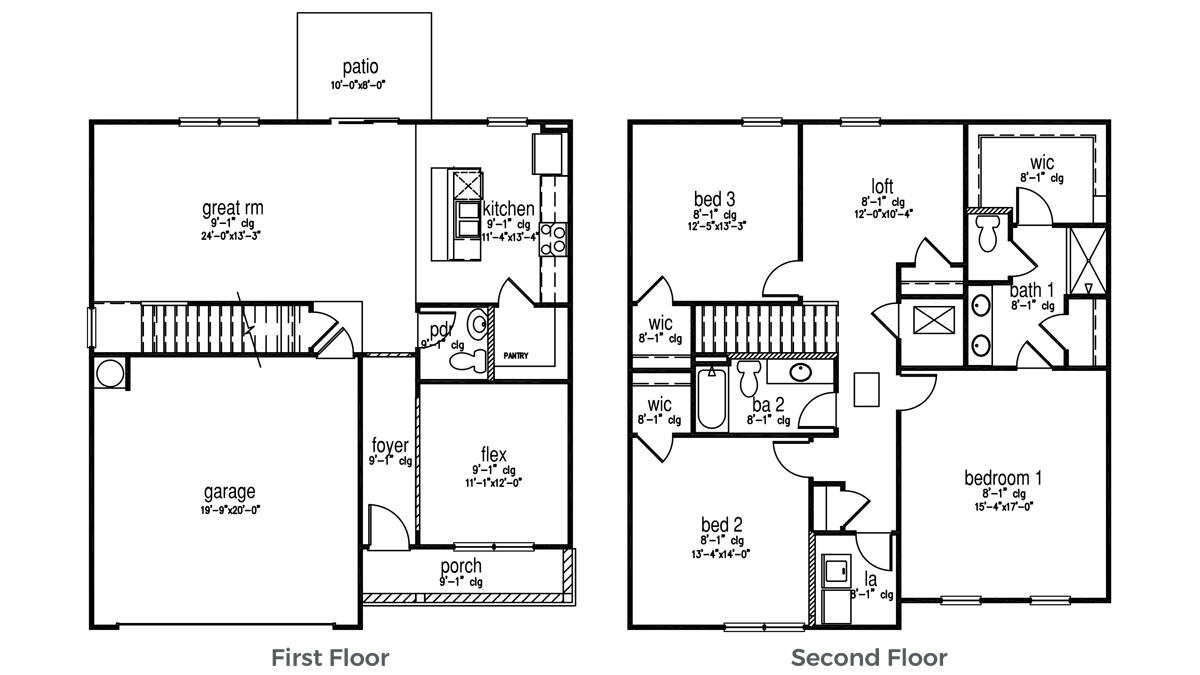 433 Lk Rdg Boulevard Summerville, SC 29486 - Photo 38 of 38 Penwell-Floorplan