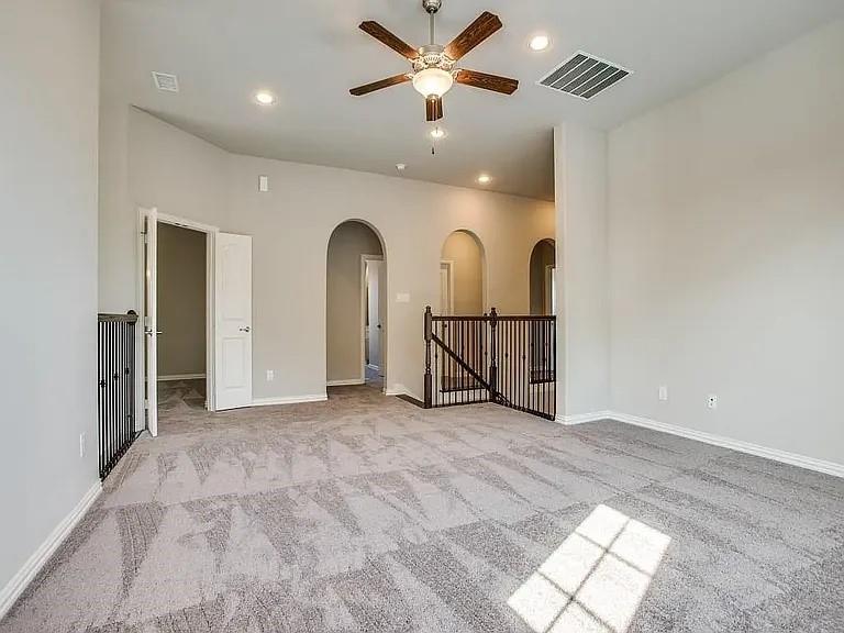 1322 Rolling Thunder Road Frisco, TX 75036 - Photo 14 of 20 an entryway in a room with a ceiling fan