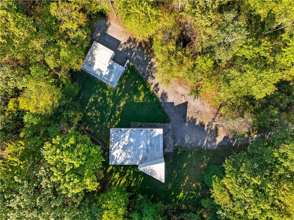 3191 Mercer Road New Castle, PA 16105 - Photo 48 of 50 an aerial view of a house with a yard