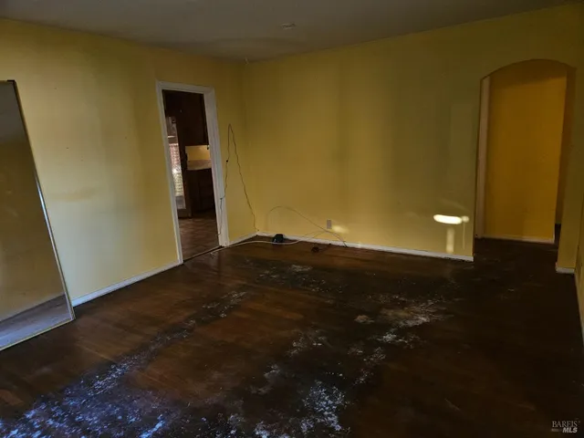 a view of empty room