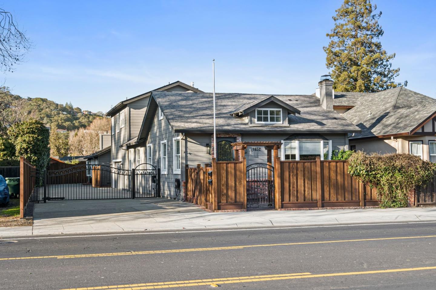 1652 Ralston Avenue Belmont, CA 94002 - Photo 1 of 45 a front view of a house