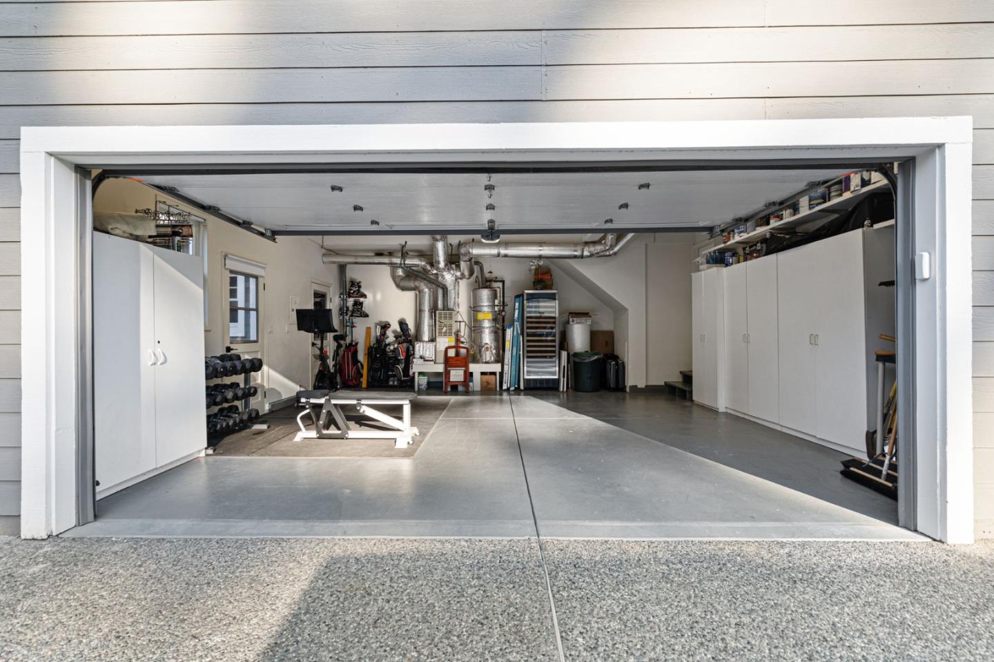 1652 Ralston Avenue Belmont, CA 94002 - Photo 27 of 45 a view of a garage with gym equipment