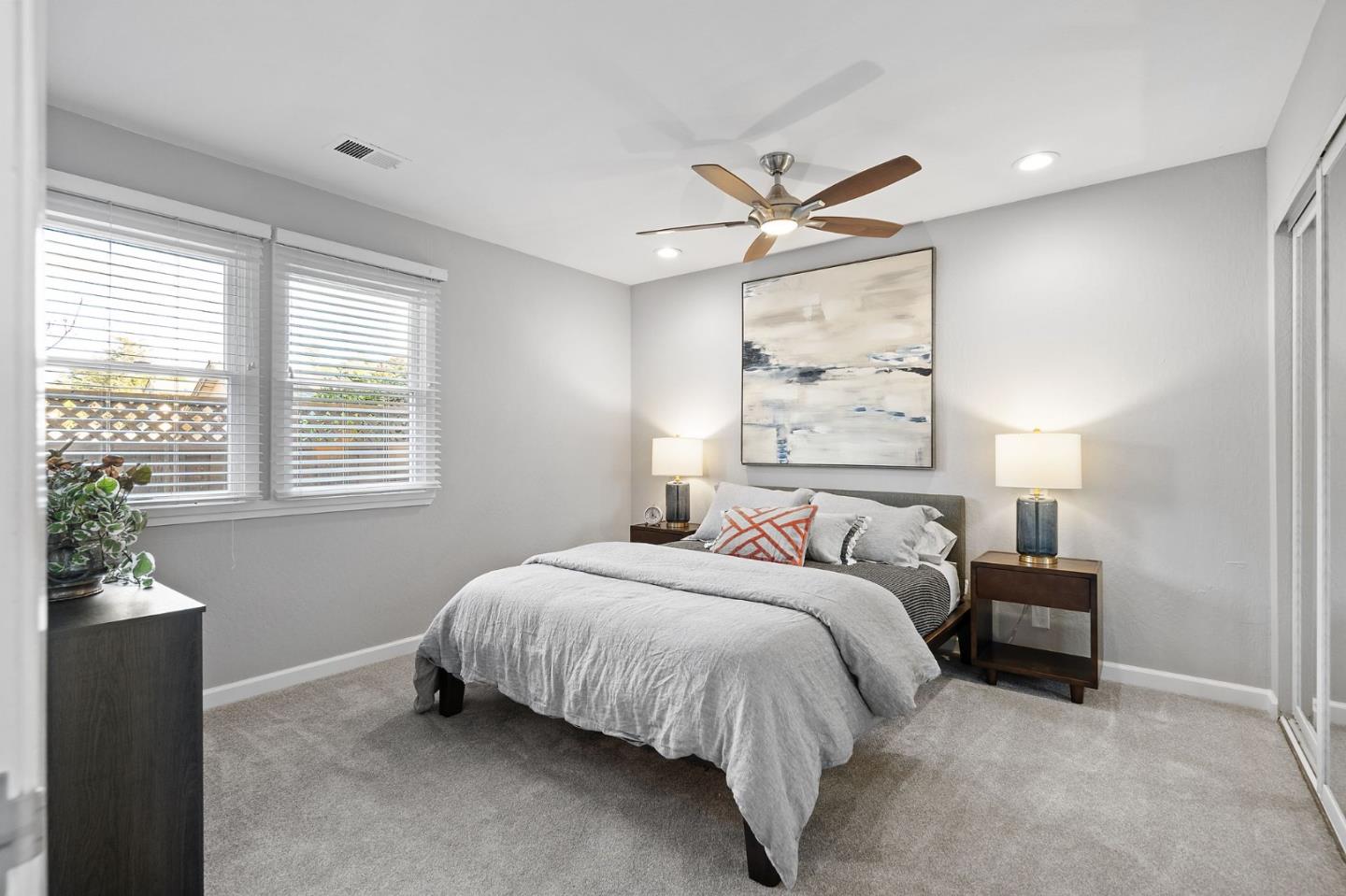 1652 Ralston Avenue Belmont, CA 94002 - Photo 34 of 45 a bedroom with a bed and a window