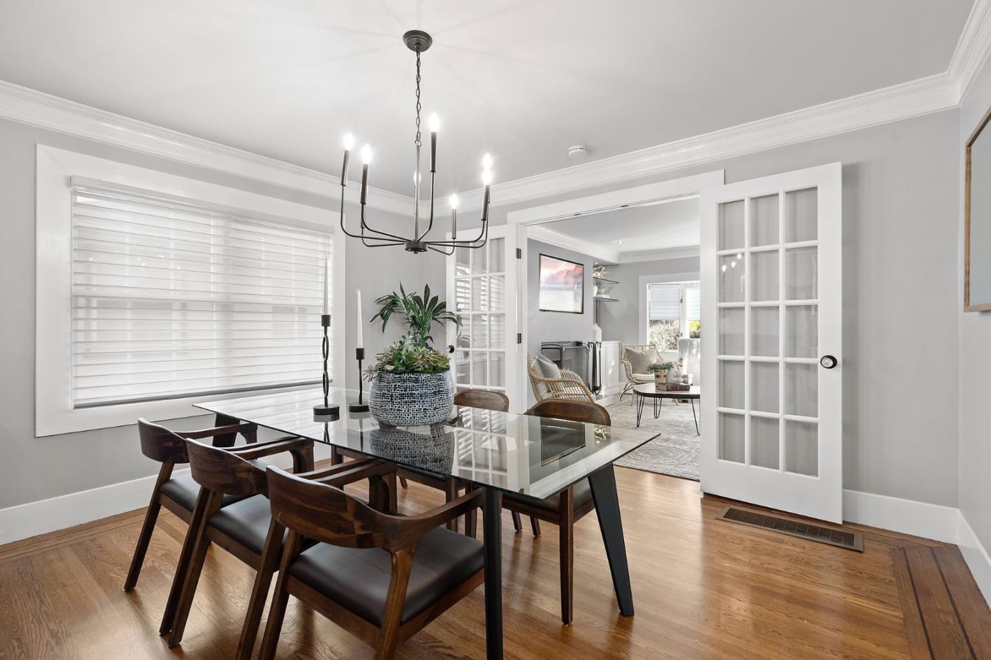 1652 Ralston Avenue Belmont, CA 94002 - Photo 8 of 45 a view of a dining room with furniture window and wooden floor