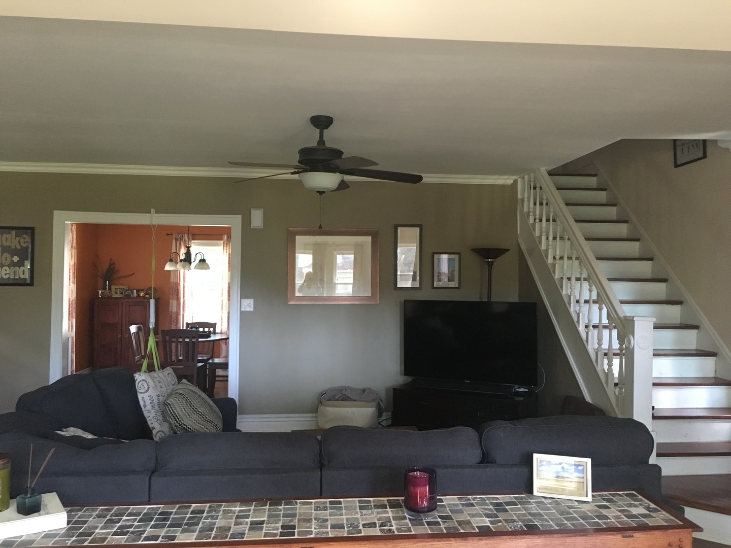 2422 Forest Avenue North Riverside, IL 60546 - Photo 7 of 19 a living room with furniture and a fireplace